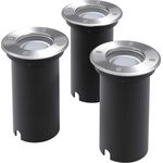 vidaXL Градински led лампи за вграждане в земя (292824)