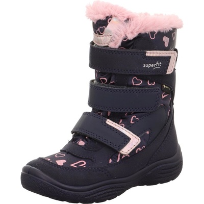 Superfit dívčí zimní boty Crystal Gore-Tex 1-009090-8020 Blue/Pink