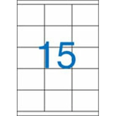 Etikety samolepiace 70x50,8mm /15ks na hárku