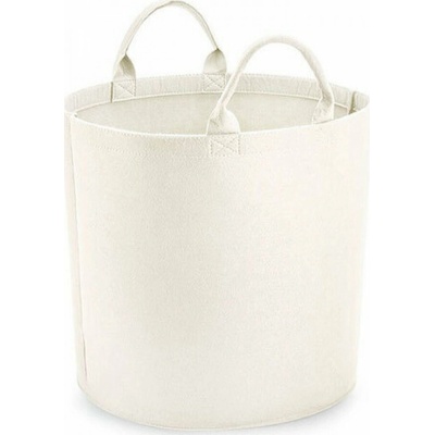 BagBase plstěnný koš M 40 x 40 cm bílá BG728