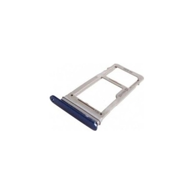 Držák (šuplík) SIM Samsung G960 S9, G965 S9 PLUS blue