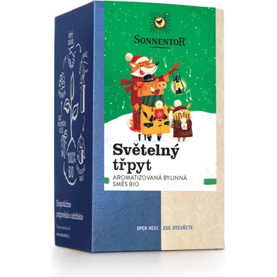 Sonnentor Trblietavé svetielko bio porciovaný čaj 27 g