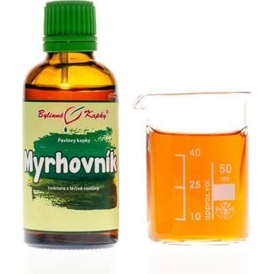 Bylinné kapky Myrhovník myrha tinktura 50 ml