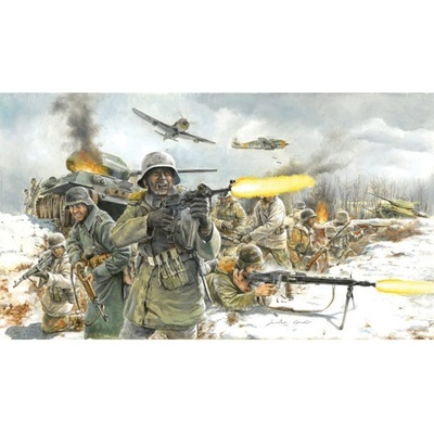 Corfix Model Kit 6151 WWII GERMAN INFANTRY Winter Uniform 1:72