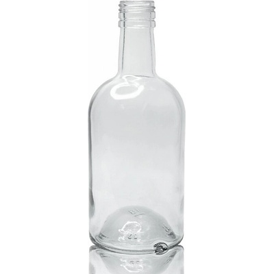 Skloobaly Skleněná lahev Round II 500 ml - PP 31,5 - paleta 1638 ks
