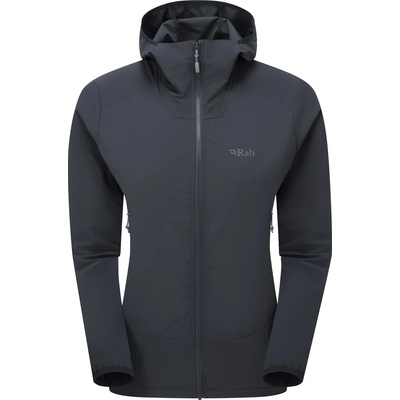 Rab Дамско софтшел яке Rab Women's Borealis Hoody Softshell jacket - Beluga - размер 42 (EU) (103-2527-0114)