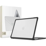 Tech-Protect VELAR за MacBook Air 15 M2-M5 2023-2026, черен/матов прозрачен (5906302324507)