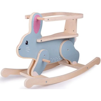 Bigjigs Toys Люлееща се играчка Bigjigs - Заек (33041)