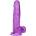 CalExotics Size Queen Dildo 6 Inch Purple