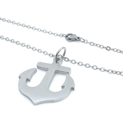 Jan Kos jewellery Řetízek s přívěskem z oceli 12118318