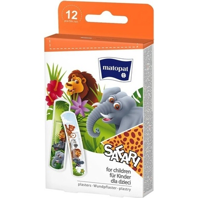 MATOPAT Safari náplasť 19 x 76 mm 12 ks