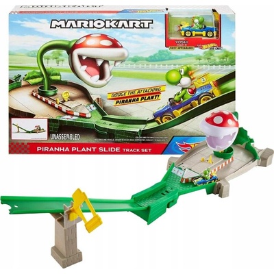 Hot Wheels Mario Kart GFY47 Sada vozidla a trati 5 rok/roky Plast Kov Vícebarevný