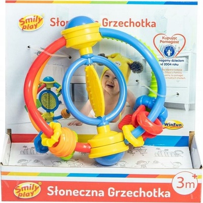 Mikro trading Chrastítko hlavolam 13 cm