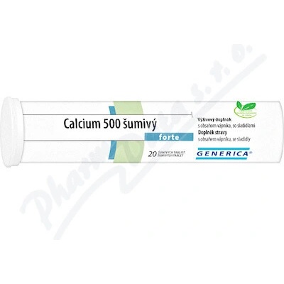 Generica Calcium 500 effervescent forte eff. 20 tabliet