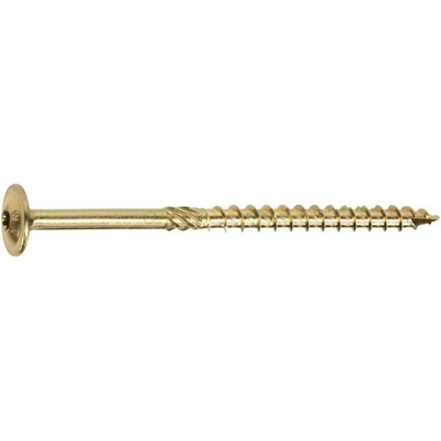 Konstrukční tesařský vrut 5x40 TORX T25 Zn TH talířová hlava (200 ks/bal)