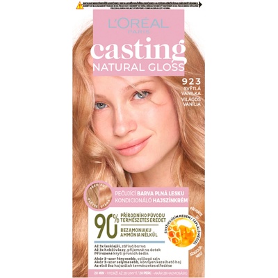 L'Oréal Casting Natural Gloss 923 Svetlá vanilka