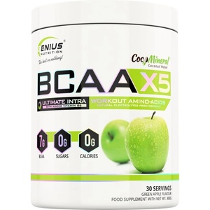 Genius Nutrition Bcaa x5 [360 грама] Зелена ябълка
