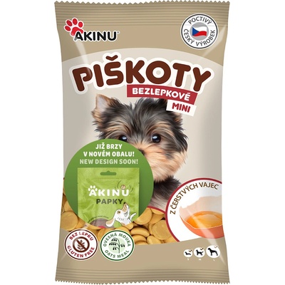 Akinu Bezlepkové Mini piškoty 120 g