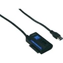 Digitus DA-70326 USB 3.0 zástrčka A - kombinovaná SATA zásuvka 15 7-pólová, 1,2m, černý