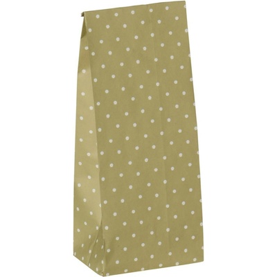 Papírový sáček IB Laursen V.22,5 cm s bílými sedmikráskami
