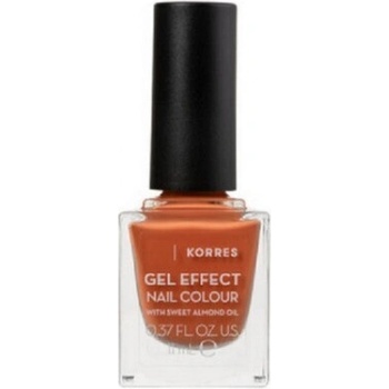 KORRES Лак с гел ефект с бадемово масло , Korres Gel Effect Nail Color 64 Keramos, 11ml