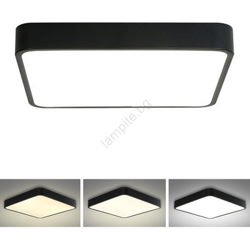 Brilagi - LED таванно осветително тяло POOL SQUARE LED/36W/230V 40x40 cm черно (BG0824)