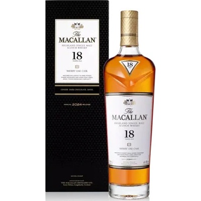 Macallan Sherry Oak 18y 2024 Release 43% 0,7 l (karton)