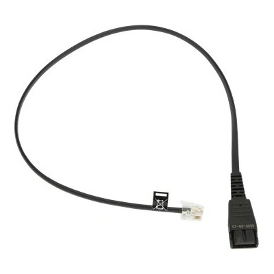Jabra Cord, QD-RJ10, 0,5m, straight,Siemens - 8800-00-25