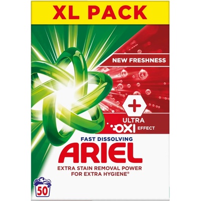 Ariel prací prášek Ultra Oxi Effect 2,75 kg 50 PD