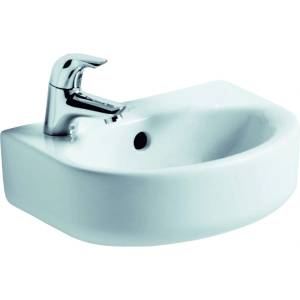 Ideal Standard Connect - Умивалник 35x16x26 см, с 1 отвор за смесител, с преливник, бял E791201 (E791201)