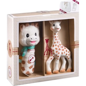 Sophie la Girafe Подаръчен комплект Sophie la Girafe - Жирафчето Софи и плюшена дрънкалка (S000012)