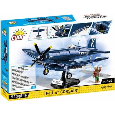 Cobi 2417 Stíhačka Vought F4U-4 Corsair