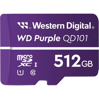 Western Digital microSDXC WD Purple SC QD101 512GB C10 (WDD512G1P0C-85AEL0)