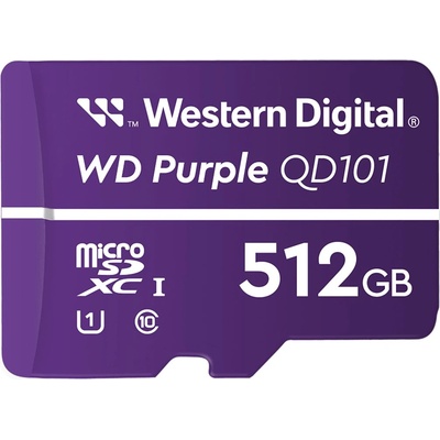 Western Digital microSDXC WD Purple SC QD101 512GB C10 (WDD512G1P0C-85AEL0)