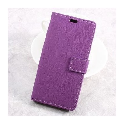 Pouzdro Wallet PU kožené Sony Xperia L1 - fialové – Zboží Živě