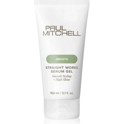Paul Mitchell Smooth Straight Works Serum Gel гел за изправяне и изглаждане на косата 150ml