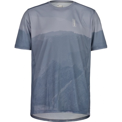 Maloja Мъжка фланелка с къс ръкав за колоездене Maloja AntonioM. Multi Cycling jersey - Dusty Blue (056-4225-0213)