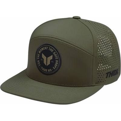 Thor Badge Heather olive