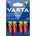 VARTA 4706101404 Max Tech AA алкална батерия за моливи 4бр/блистер (4706101404)