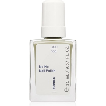 KORRES No No Nail Polish подхранващ лак за нокти цвят 82 Mint Green 11ml
