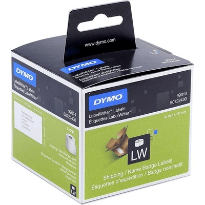 DYMO Етикети за доставка за етикетни принтери Dymo Label 99014 / S0722430 - White - PN S0722430 (S0722430)