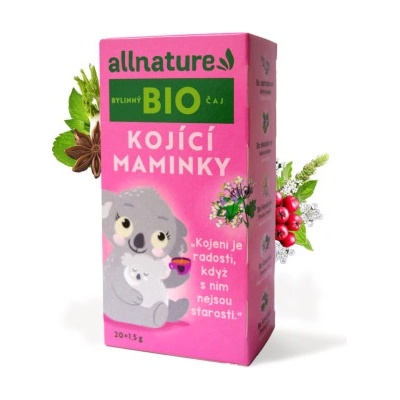 Allnature Органичен билков чай за кърмещи майки 20x1, 5 g