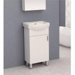 InterCeramic Pvc шкаф за баня icp 4535 new - порцеланов умивалник 4591 (icp 4535 new)