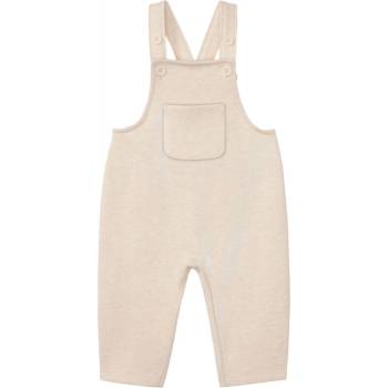 LUPILU Dievčenské nohavice na traky béžová