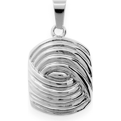 MPM Dámský ocelový nerezový přívěsek Louise stříbrné SPD.6089