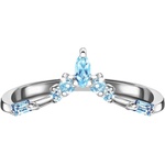 Silenti Jewelry Сребърен пръстен "Грациозност" - 9 - 59.5мм (19.1мм диам. )