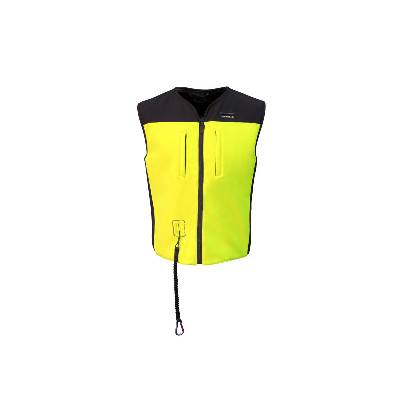 BERING C-PROTECT airbag vesta, čierna/fluo veľkosť XL-3XL