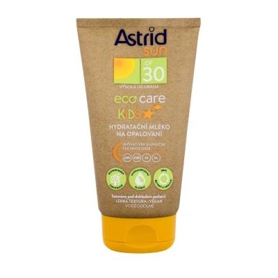 Astrid Sun Kids Eco Care Protection Moisturizing Milk SPF30 водоустойчив хидратиращ слънцезащитен лосион 150 ml
