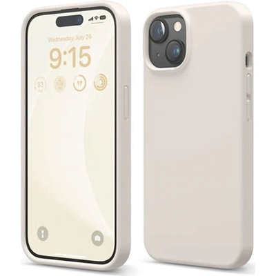 Elago Silicone Case iPhone 15 - Stone