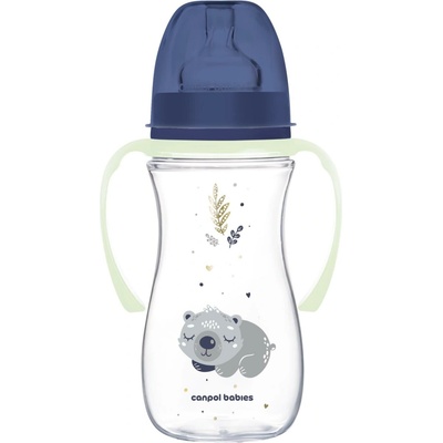 Canpol babies antikoliková lahev EasyStart Sleepy Koala modrá 300 ml – Zboží Dáma
